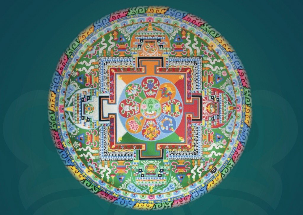 Mandala de Tara Verde